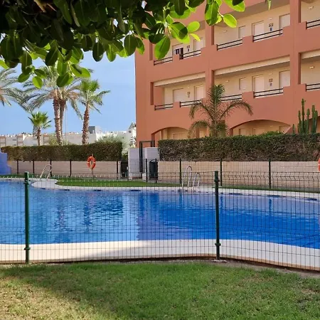 Homes Of Spain, Paraiso Vera Playa, Ed Tahiti, Atico H De 2 Con Piscina Privada En Solarium Y Barbacoa, Pie De Playa, Wifi * Playas de Vera