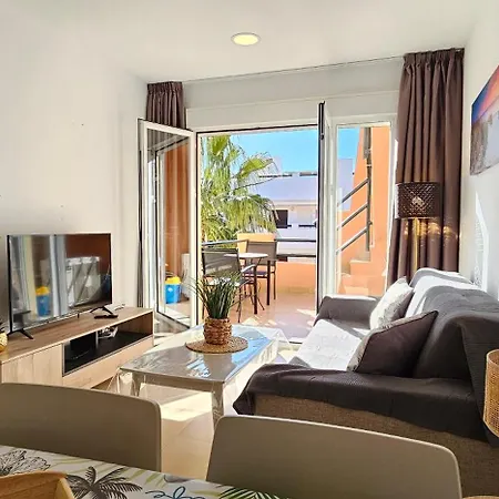 Homes Of Spain, Paraiso Vera Playa, Ed Tahiti, Atico H De 2 Con Piscina Privada En Solarium Y Barbacoa, Pie De Playa, Wifi Apartment Playas de Vera