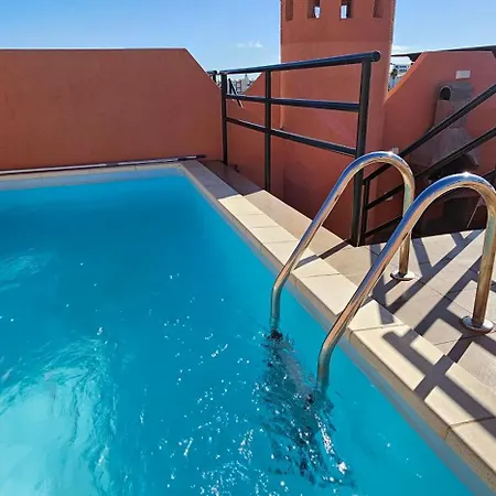 Homes Of Spain, Paraiso Vera Playa, Ed Tahiti, Atico H De 2 Con Piscina Privada En Solarium Y Barbacoa, Pie De Playa, Wifi Apartment *