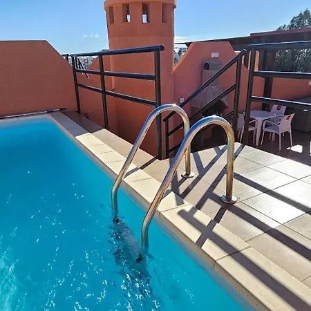 Homes Of Spain, Paraiso Vera Playa, Ed Tahiti, Atico H De 2 Con Piscina Privada En Solarium Y Barbacoa, Pie De Playa, Wifi *