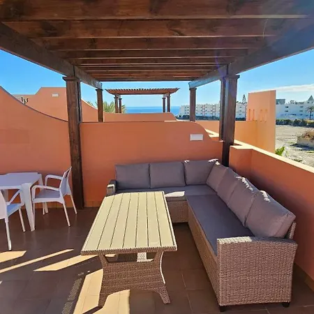 Homes Of Spain, Paraiso Vera Playa, Ed Tahiti, Atico H De 2 Con Piscina Privada En Solarium Y Barbacoa, Pie De Playa, Wifi *