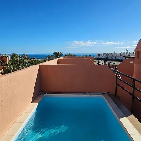 Homes Of Spain, Paraiso Vera Playa, Ed Tahiti, Atico H De 2 Con Piscina Privada En Solarium Y Barbacoa, Pie De Playa, Wifi Apartment *