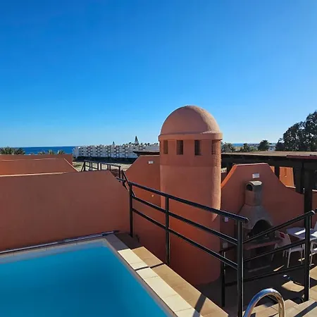 Apartment Homes Of Spain, Paraiso Vera Playa, Ed Tahiti, Atico H De 2 Con Piscina Privada En Solarium Y Barbacoa, Pie De Playa, Wifi *
